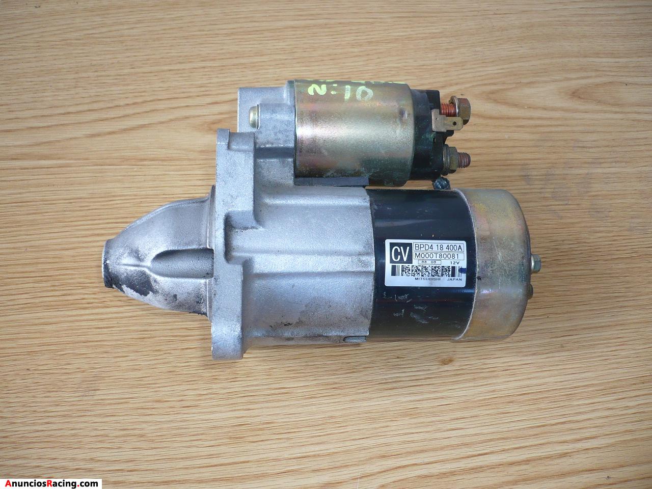 Motor de arranque de Mazda mx5