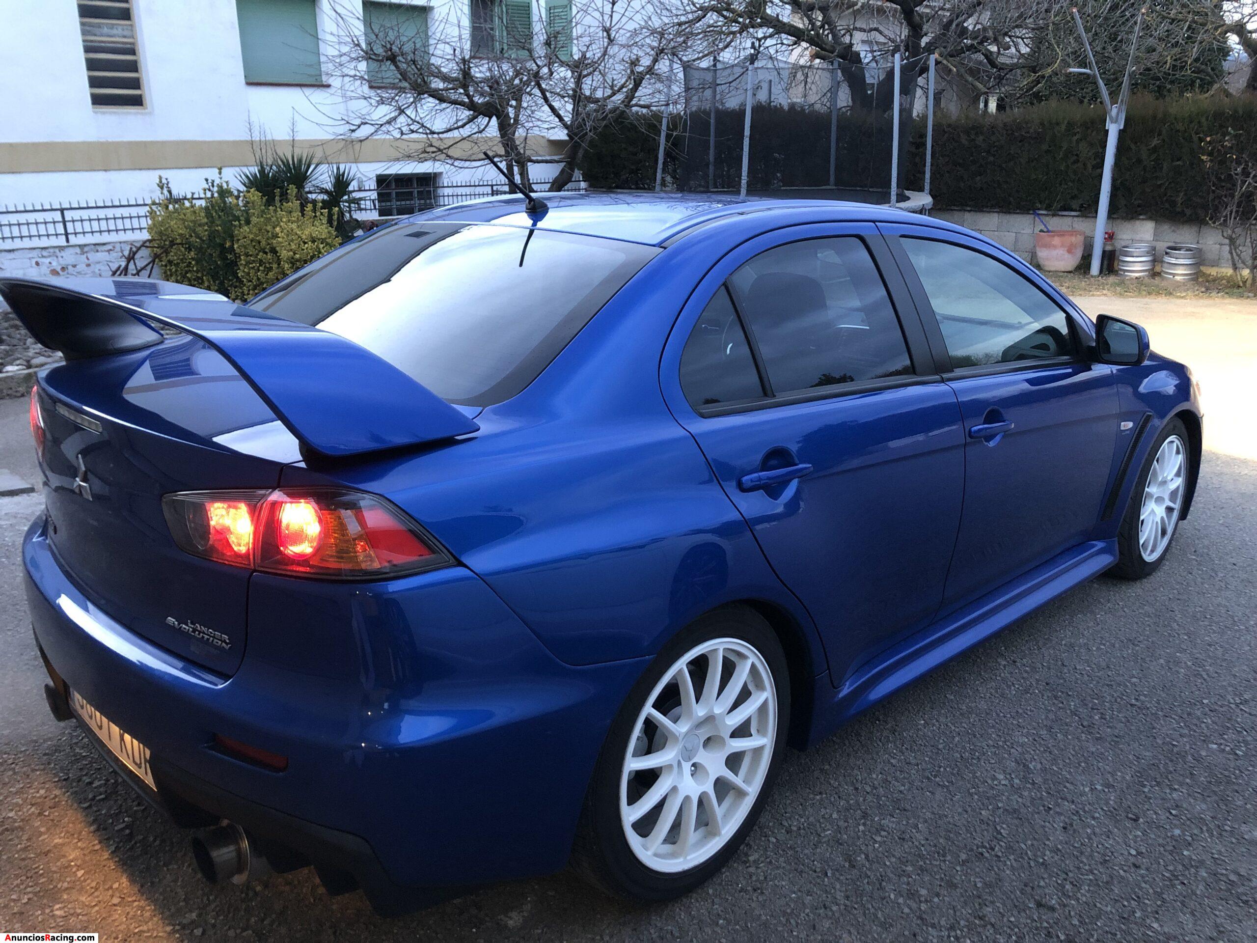 Mitsubishi Lancer Evolution X GSR gt 360 attack