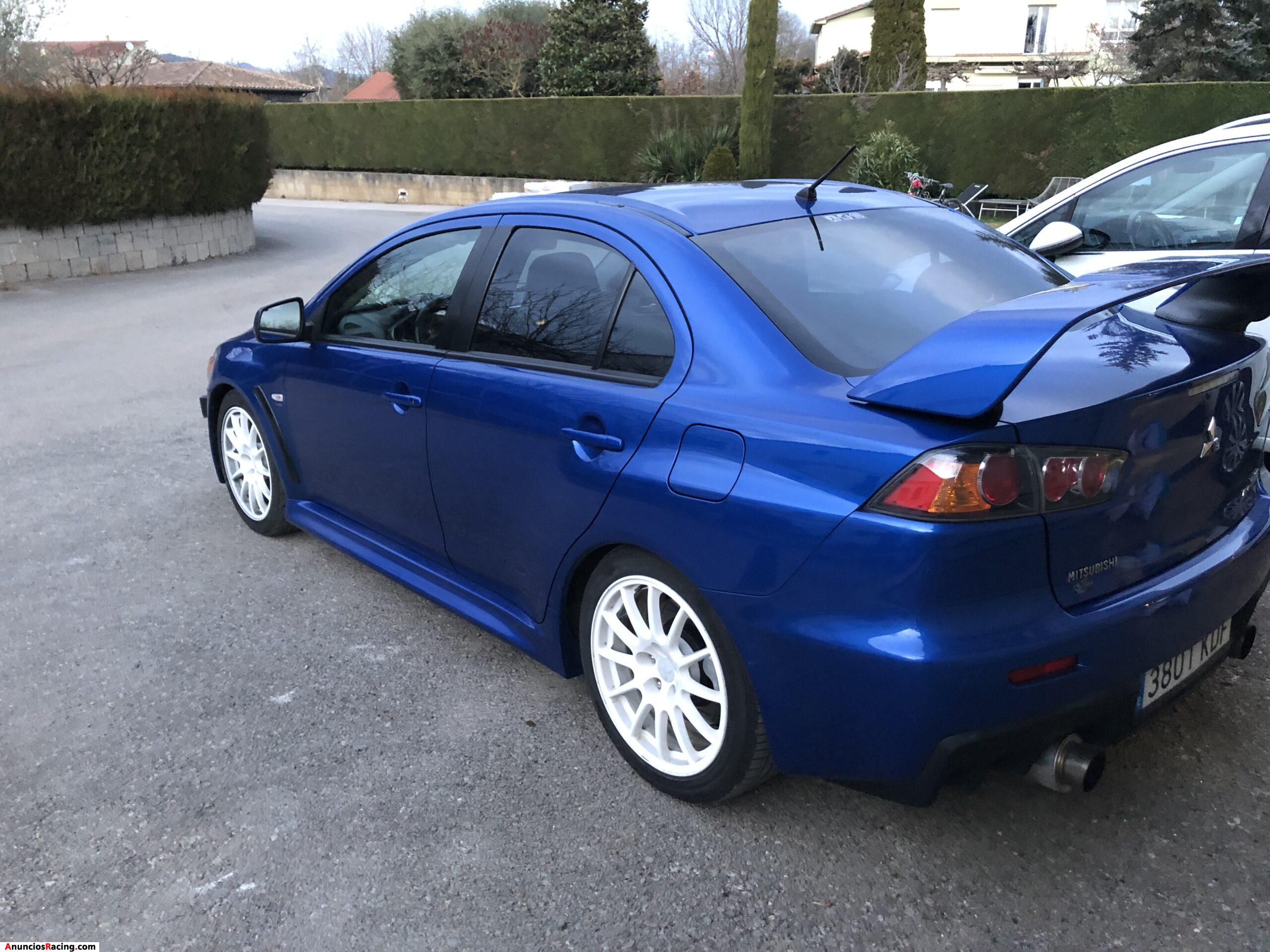 Mitsubishi Lancer Evolution X GSR gt 360 attack