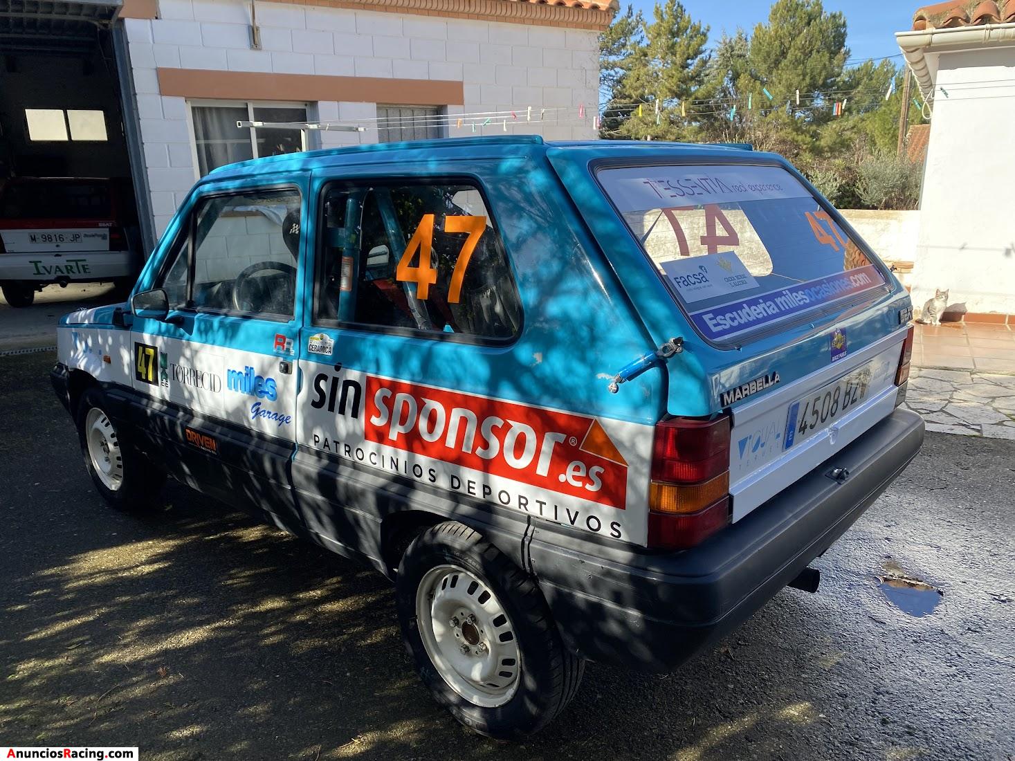 SE VENDE SEAT MARBELLA DE RALLYS