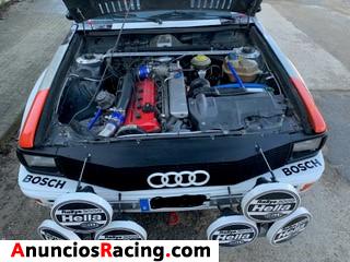 AUDI QUATTRO siniestrado