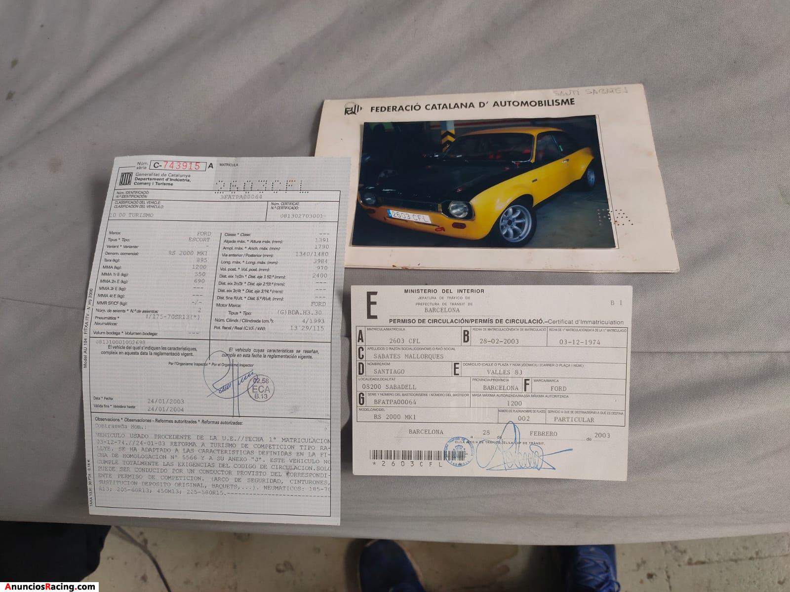 Ford Escort MK1 RS2000 / 1974