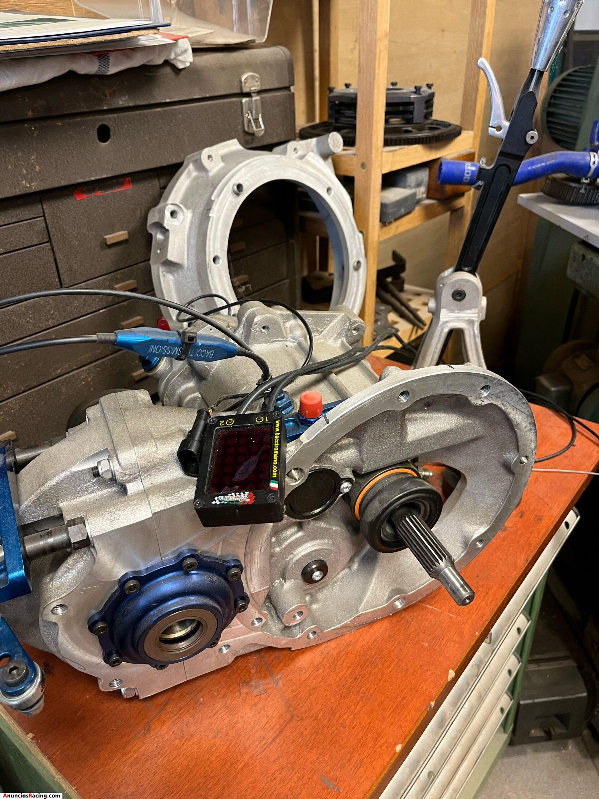 Gearbox Bacci RC111 6 speed sequential gearbox