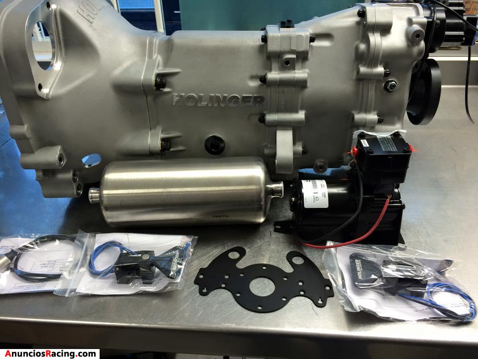 Holinger RWD sequential transmission with paddlesh