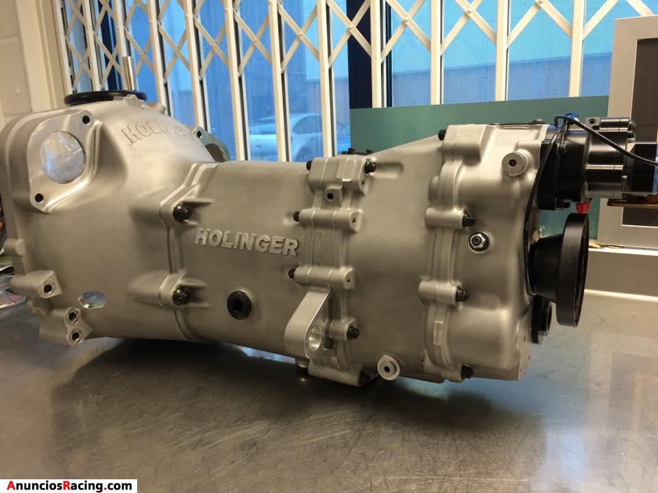 Holinger RWD sequential transmission with paddlesh